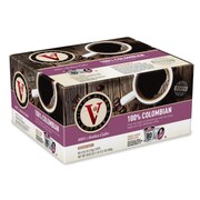 VICTOR ALLEN 100% Colombian Coffee Single Serve Cup, PK80 FG014603